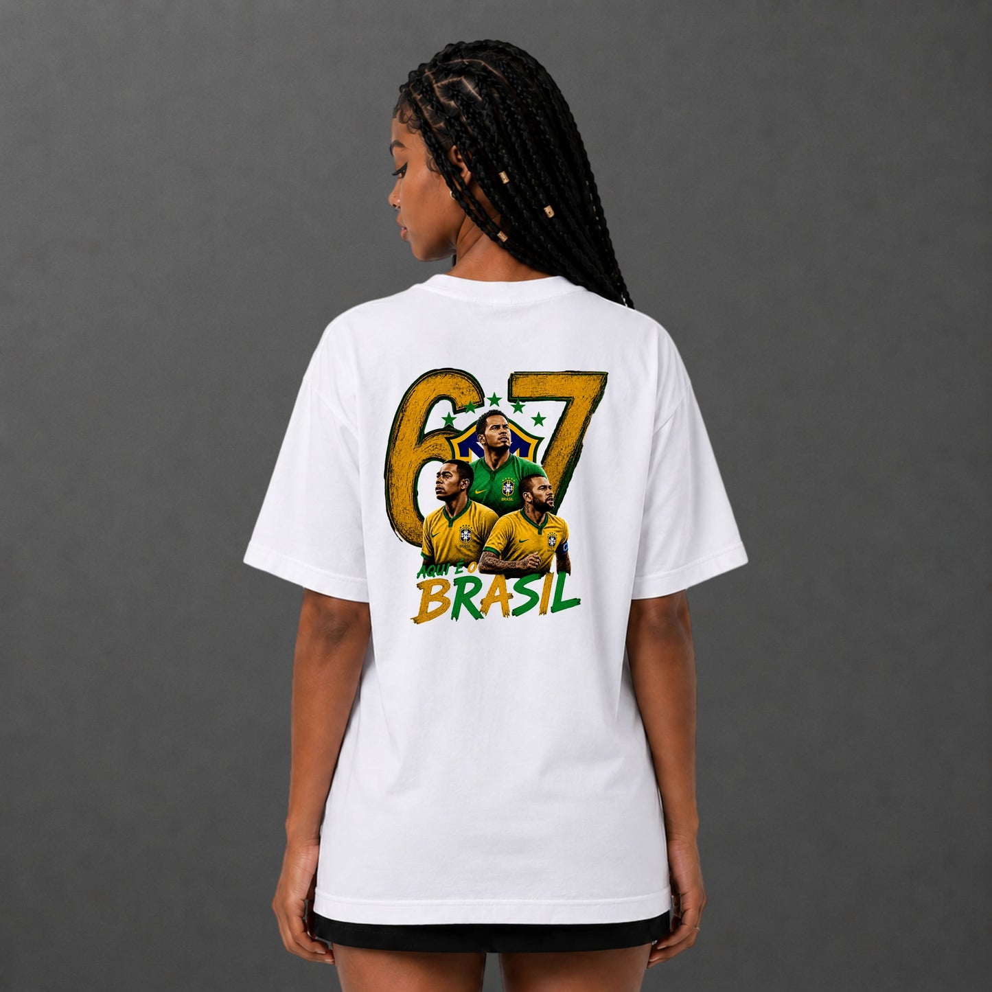Camiseta Oversized do 67 Brasil