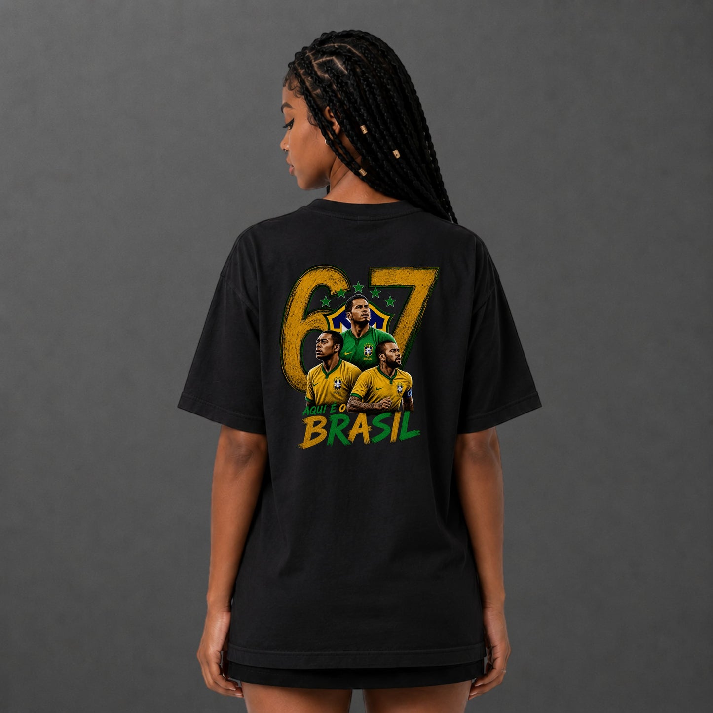 Camiseta Oversized do 67 Brasil