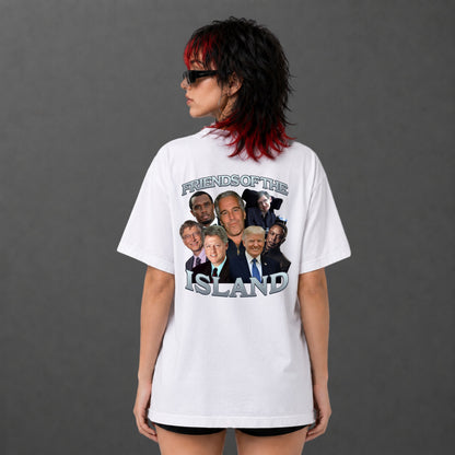 Camiseta Oversized Jeffrey Epstein