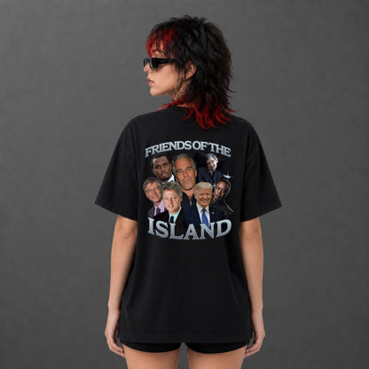 Camiseta Oversized Jeffrey Epstein