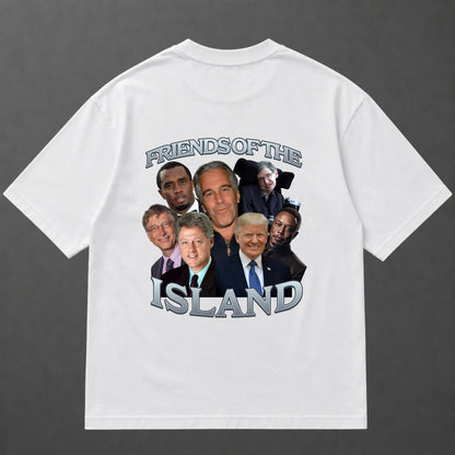 Camiseta Oversized Jeffrey Epstein