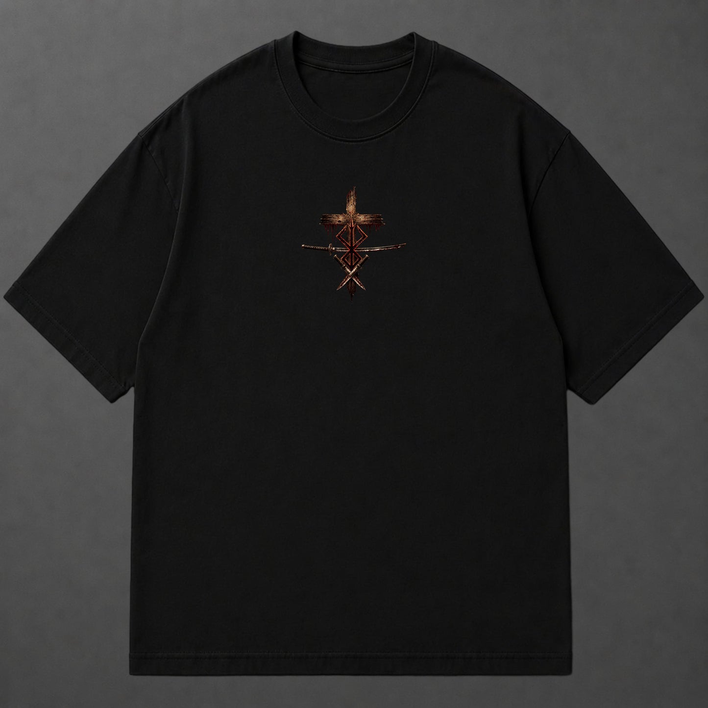 Camiseta Oversized Jesus Entre Guerreiros