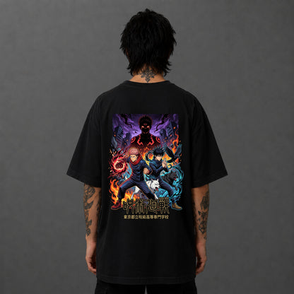 Camiseta Oversized Jujutsu Kaisen