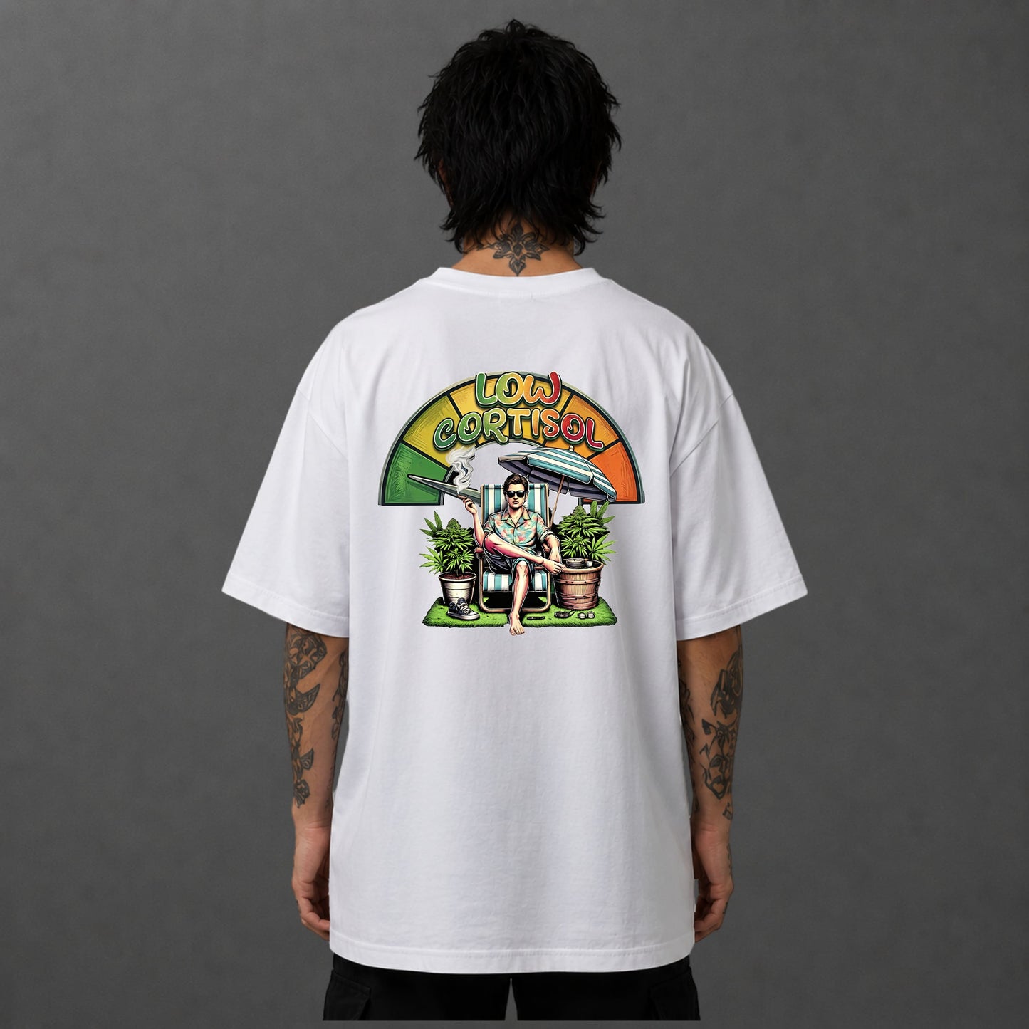 Camiseta Oversized Low Cortisol