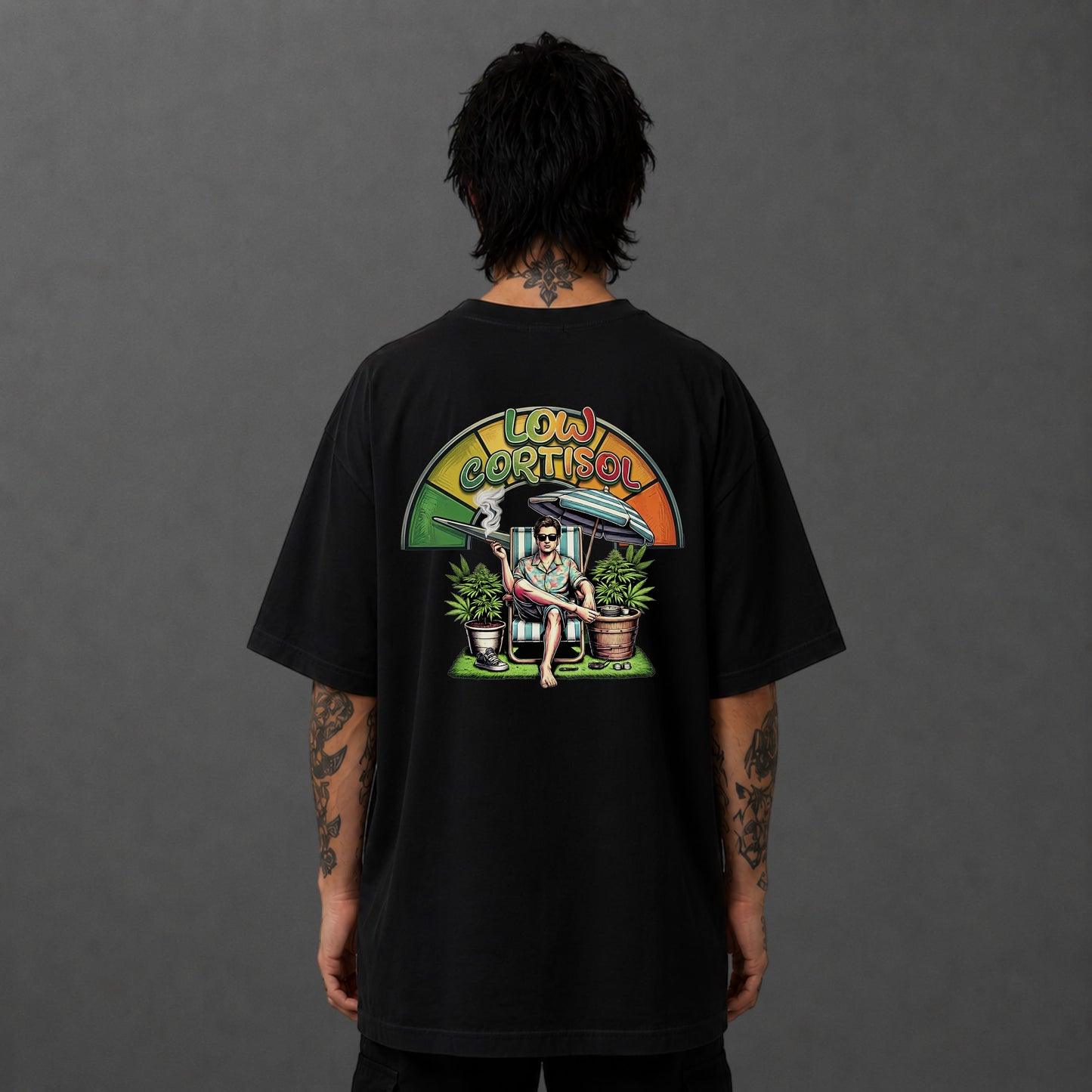 Camiseta Oversized Low Cortisol
