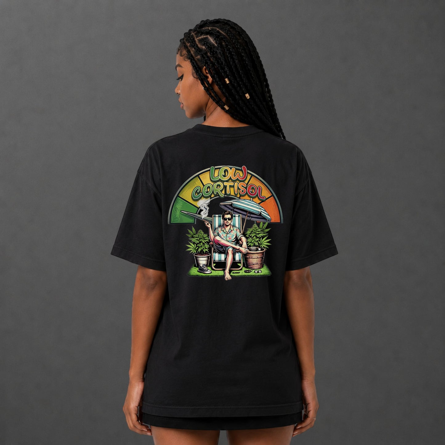 Camiseta Oversized Low Cortisol