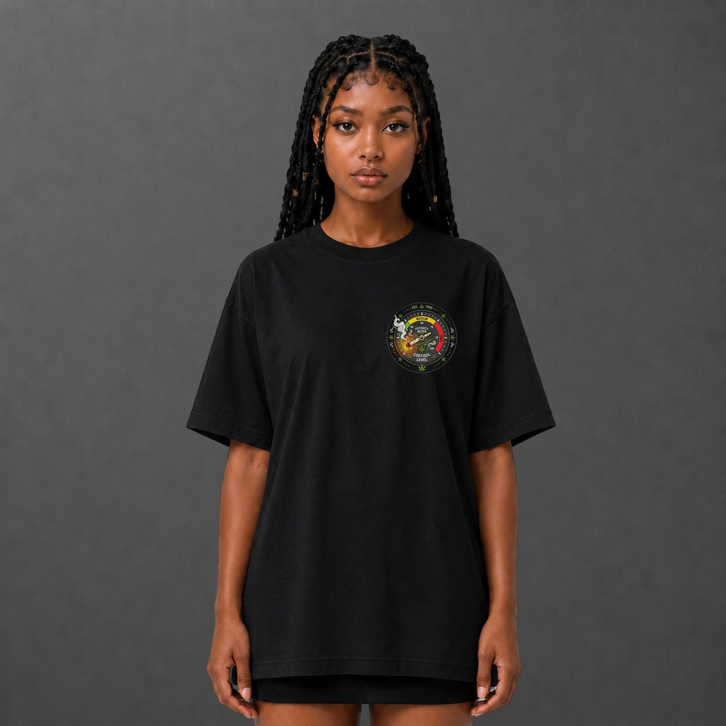 Camiseta Oversized Low Cortisol