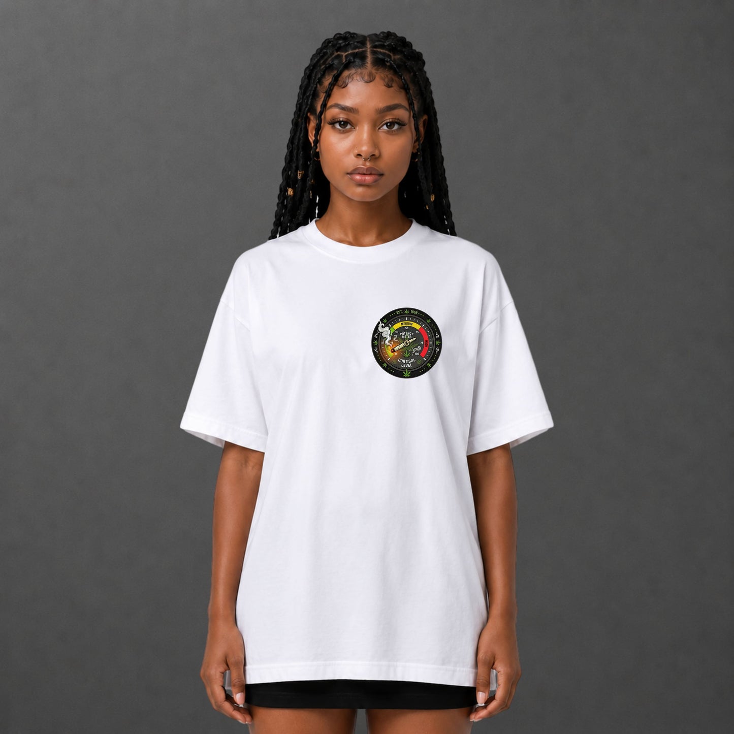 Camiseta Oversized Low Cortisol