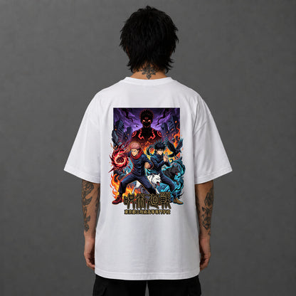 Camiseta Oversized Jujutsu Kaisen