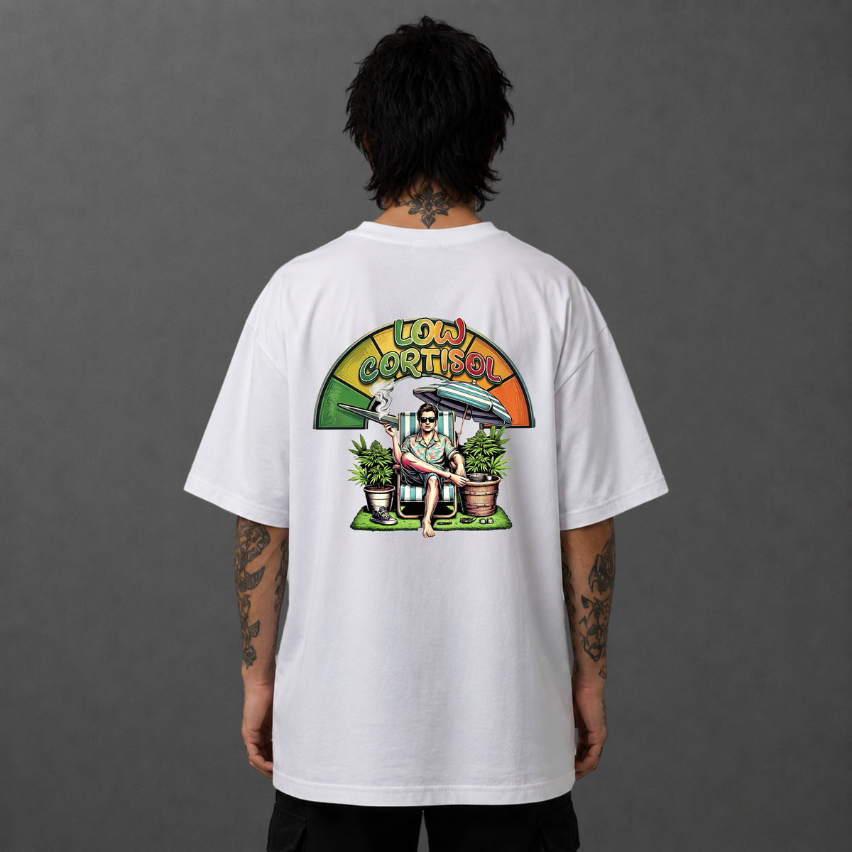 Camiseta Oversized Low Cortisol