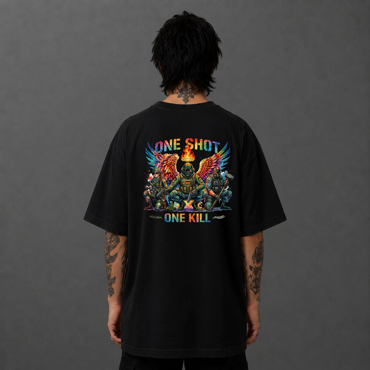 Camiseta Oversized R6