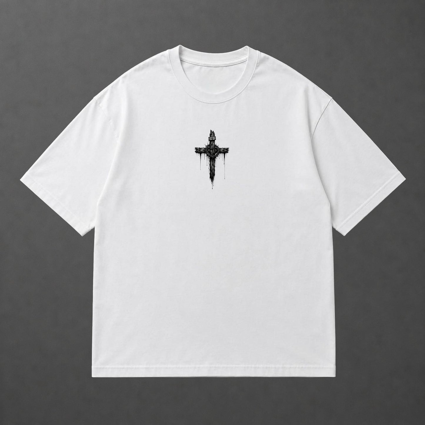 Camiseta Oversized Jesus Crucificado