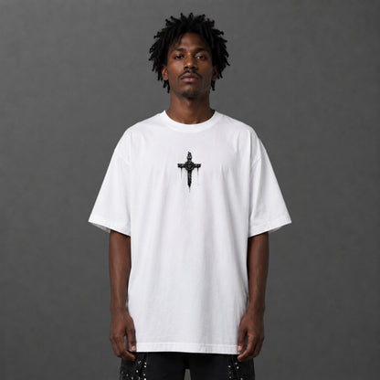 Camiseta Oversized Jesus Crucificado