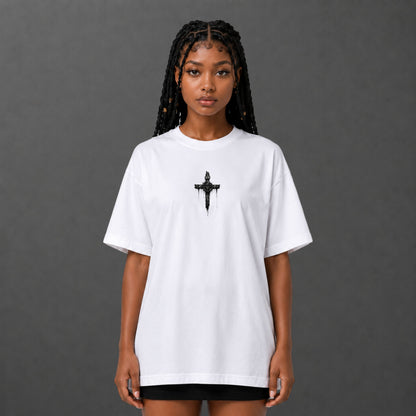 Camiseta Oversized Jesus Crucificado
