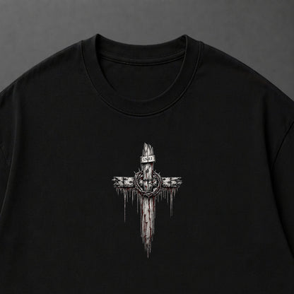 Camiseta Oversized Jesus Crucificado