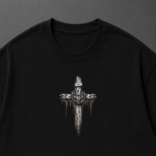 Camiseta Oversized Jesus Crucificado